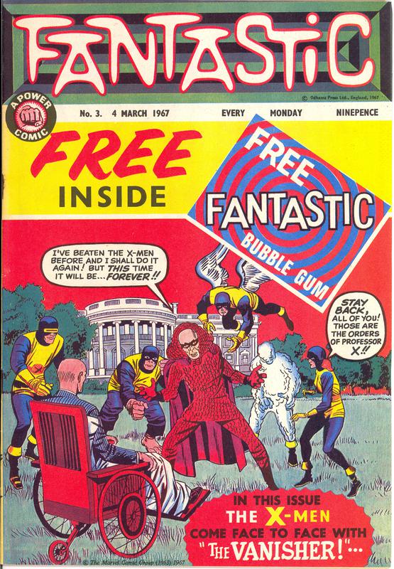 Fantastic #3, 4th March 1967. Published in the U.K. by Odhams Press Ltd.