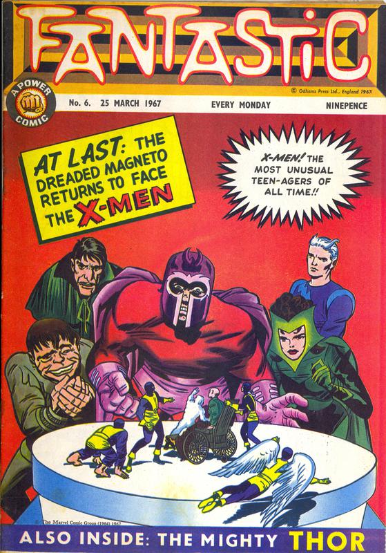 Fantastic #6, 25th March 1967. Published in the U.K. by Odhams Press Ltd.