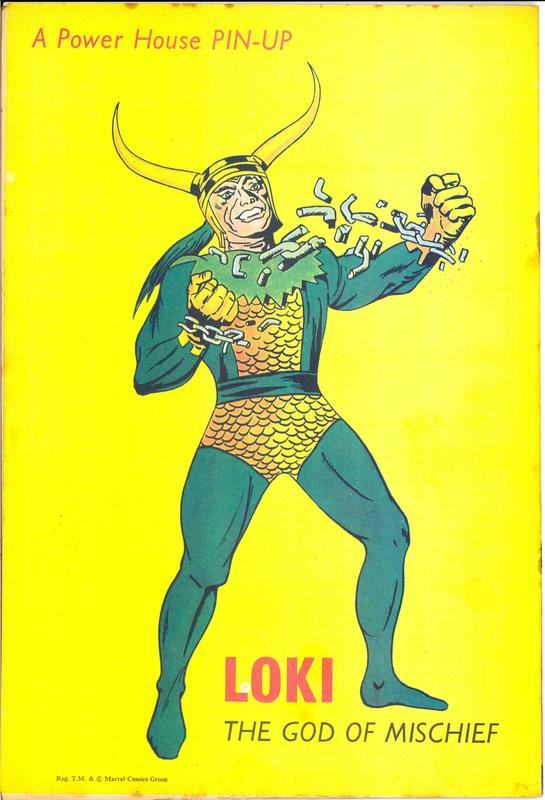 Fantastic #11, 29th April 1967. Published in the U.K. by Odhams Press Ltd. Back Cover.