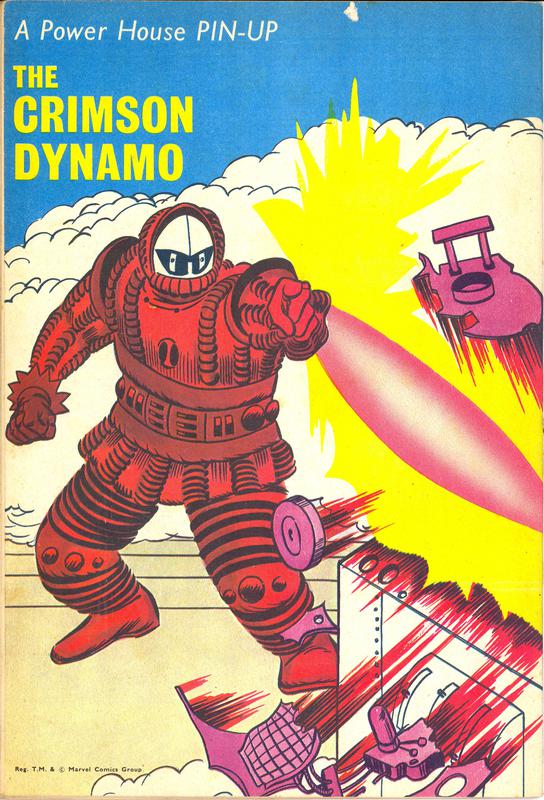 Fantastic #20, 1st July 1967. Published in the U.K. by Odhams Press Ltd. Back Cover.