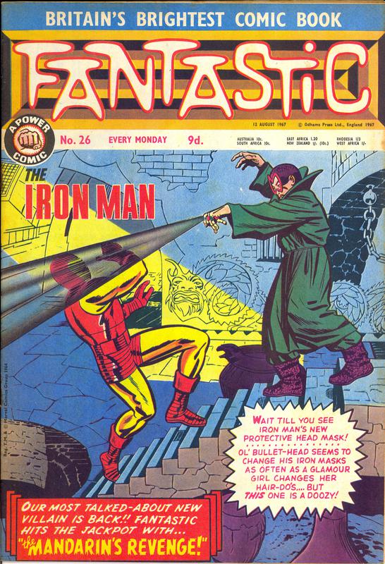 Fantastic #26, 13th August 1967. Published in the U.K. by Odhams Press Ltd.