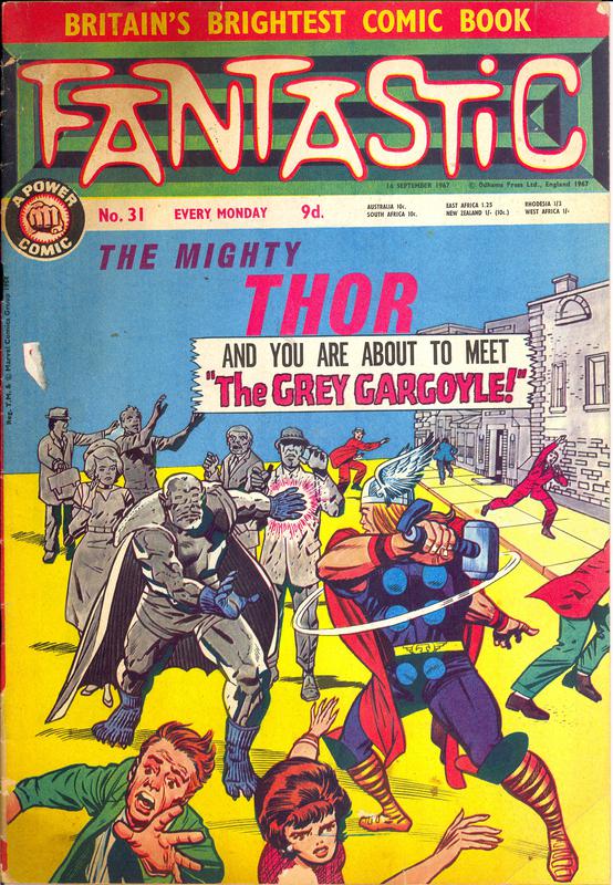Fantastic #31, 16th September 1967. Published in the U.K. by Odhams Press Ltd.