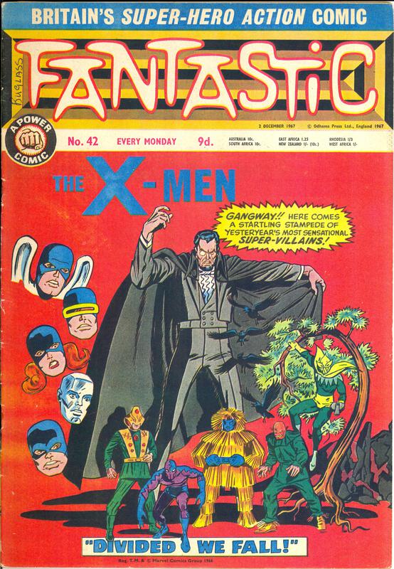 Fantastic #42, 2nd December 1967. Published in the U.K. by Odhams Press Ltd.