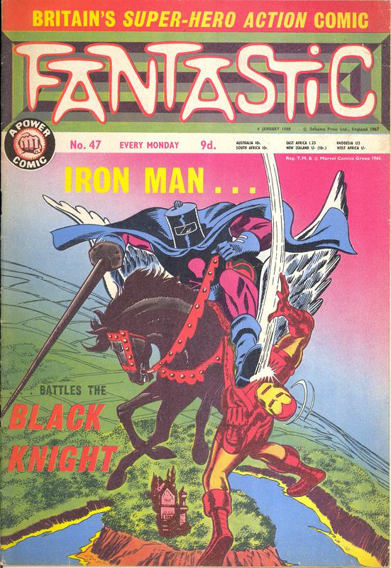 Fantastic #47, 6th January 1968. Published in the U.K. by Odhams Press Ltd.