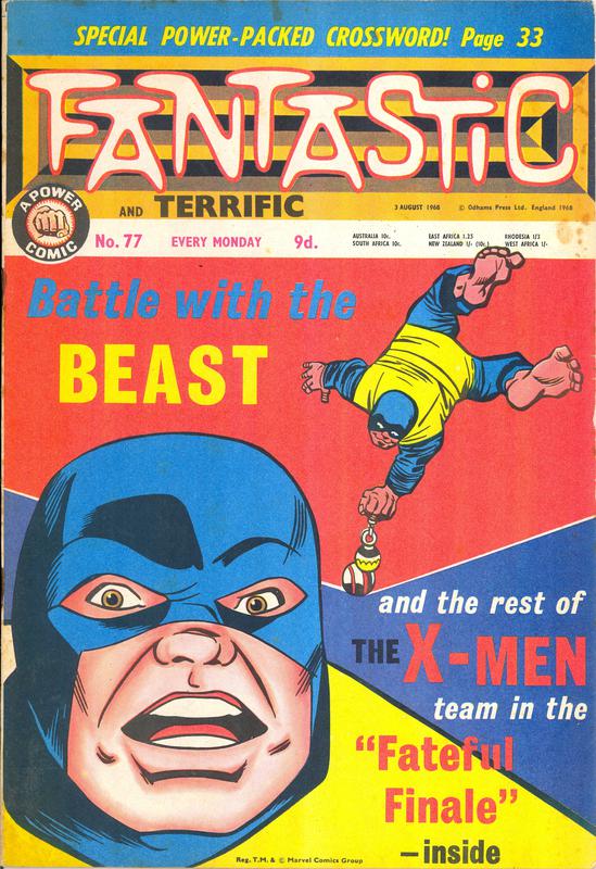 Fantastic #77, 3rd August 1968. Published in the U.K. by Odhams Press Ltd.