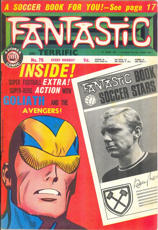 Fantastic #78, 10th August 1968. Published in the U.K. by Odhams Press Ltd.
