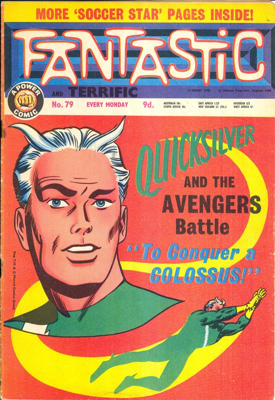 Fantastic #79, 17th August 1968. Published in the U.K. by Odhams Press Ltd.