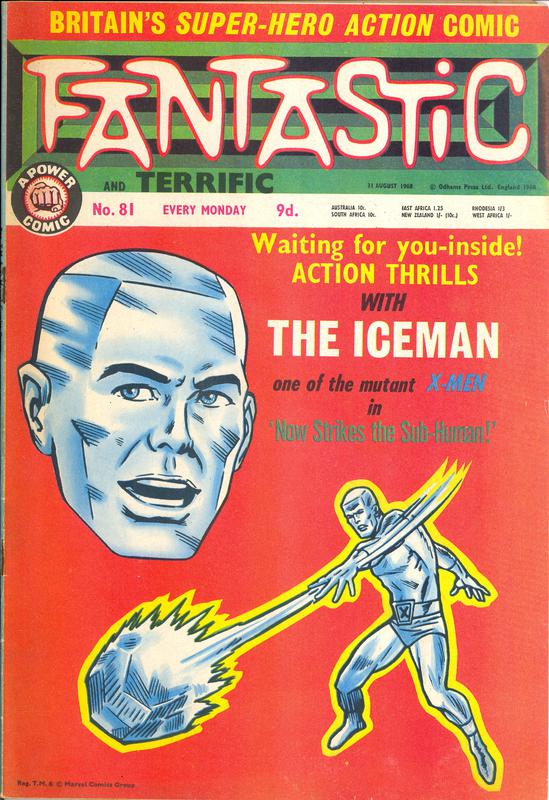 Fantastic #81, 31st August 1968. Published in the U.K. by Odhams Press Ltd.