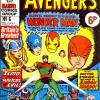 The Avengers #6. Week Ending October 27th 1973.
