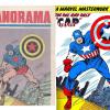 This is an 'A>B' comparison between the 'Panorama' #112 cover and the image it was lifted from .. a Marvel Masterwork Pin-Up from 'Avengers' #10. Interesting to note the Art changes that the Yugoslavs made.