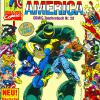 Captain America COMIC-Taschenbuch #20. Published by Condor in Germany.