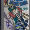 The Mexican Edition, El Asombroso Hombre Arana #442. I just about managed to fit this magazine-sized slab in my scanner. I think you've got the most important part scanned anyway. Signed by Todd McFarlane, David Michelinie and Bob McLeod. 