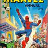 Marvel Annual 1974. Features Spider-Man, Daredevil, Fantastic Four and Hulk.