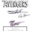Roy Thomas and  Neil Adams Signed 'The Avengers' Vol.10, London Super Comic Convention, 23rd Feb.2013. Tom Palmer added his signature, London Super Comic Convention, 20th Feb.2016.