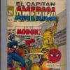 Capitan America #9 from Mexico. Published by La Prensa, this issue takes its cover from Tales of Suspense #94.
