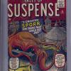 Tales of Suspense #11. 5.5 CGC Universal Grade.