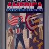 Captain America #1 (Jan 2013) CGC 9.8. Paolo Rivera Hastings Variant Cover.