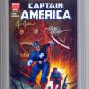 Captain America #8 (June 2005) CBCS ASP 9.4. Jusko Variant. Signed by Steve Epting on 13th Feb 2015 and Joe Jusko on 8th March 2017.