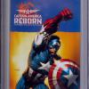 Captain America: Reborn #5 (Feb 2010) Finch Variant, CGC 9.2