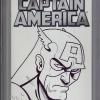 Captain America #1 (Sept 2011) CGC 9.8. DF Ken Haeser Sketch Variant Cover.