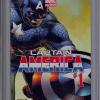 Captain America #1 (Jan 2013) CGC 9.8. Joe Quesada 1:100 Variant Cover.
